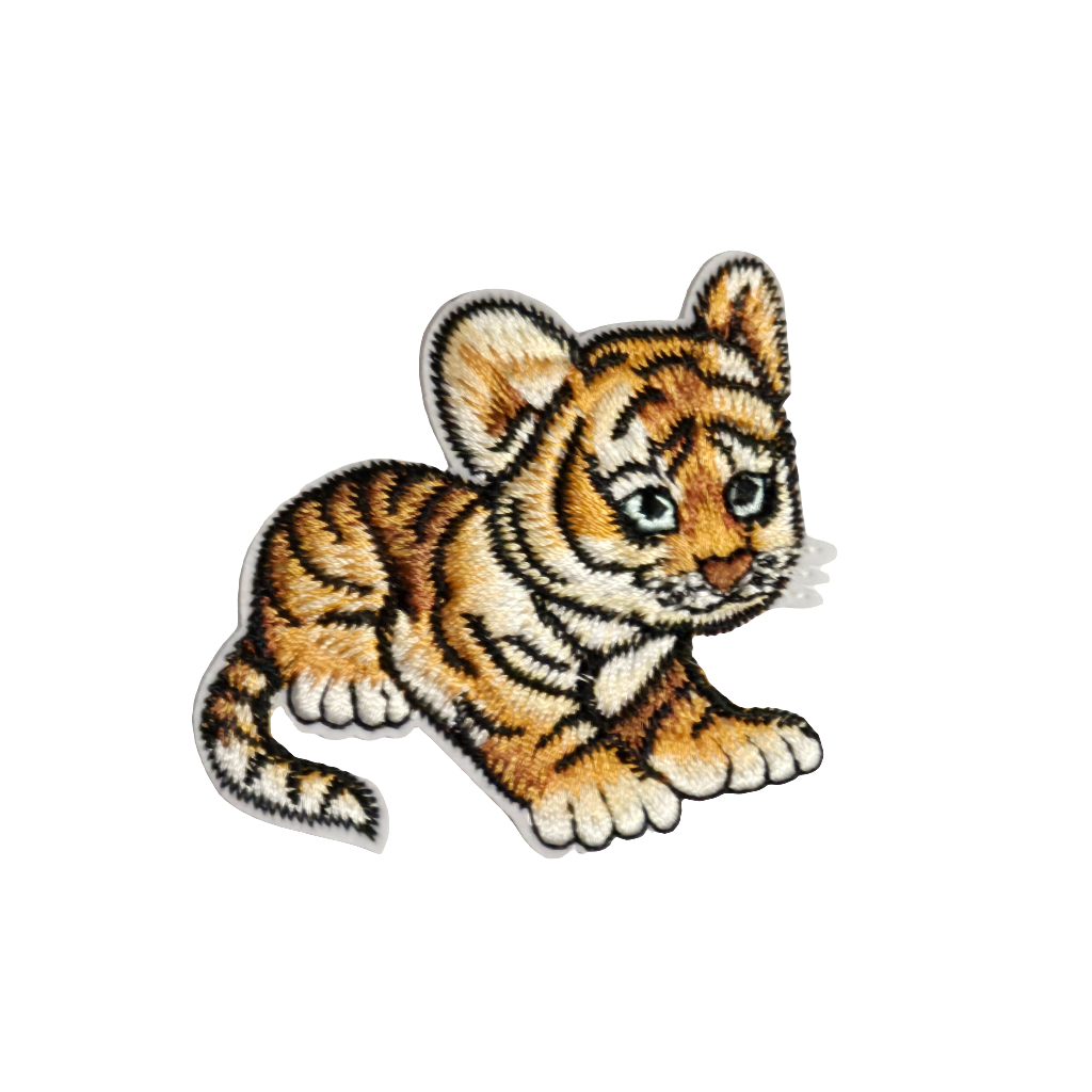 Tiger Cub Iron on Motif