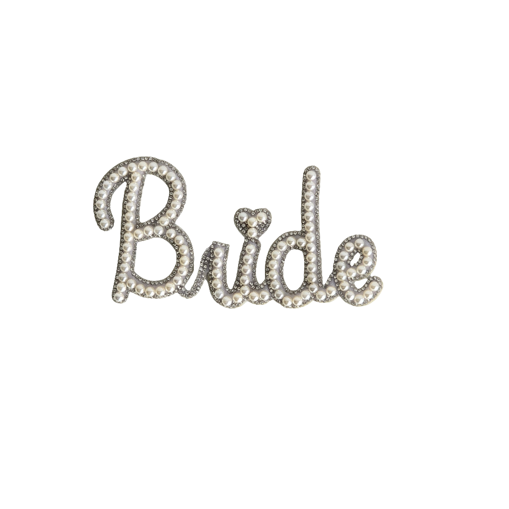 Pearl Bride Applique