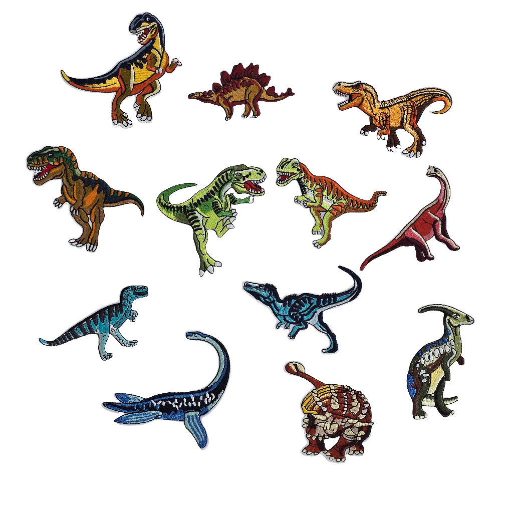 Dinosaur Iron on Motifs