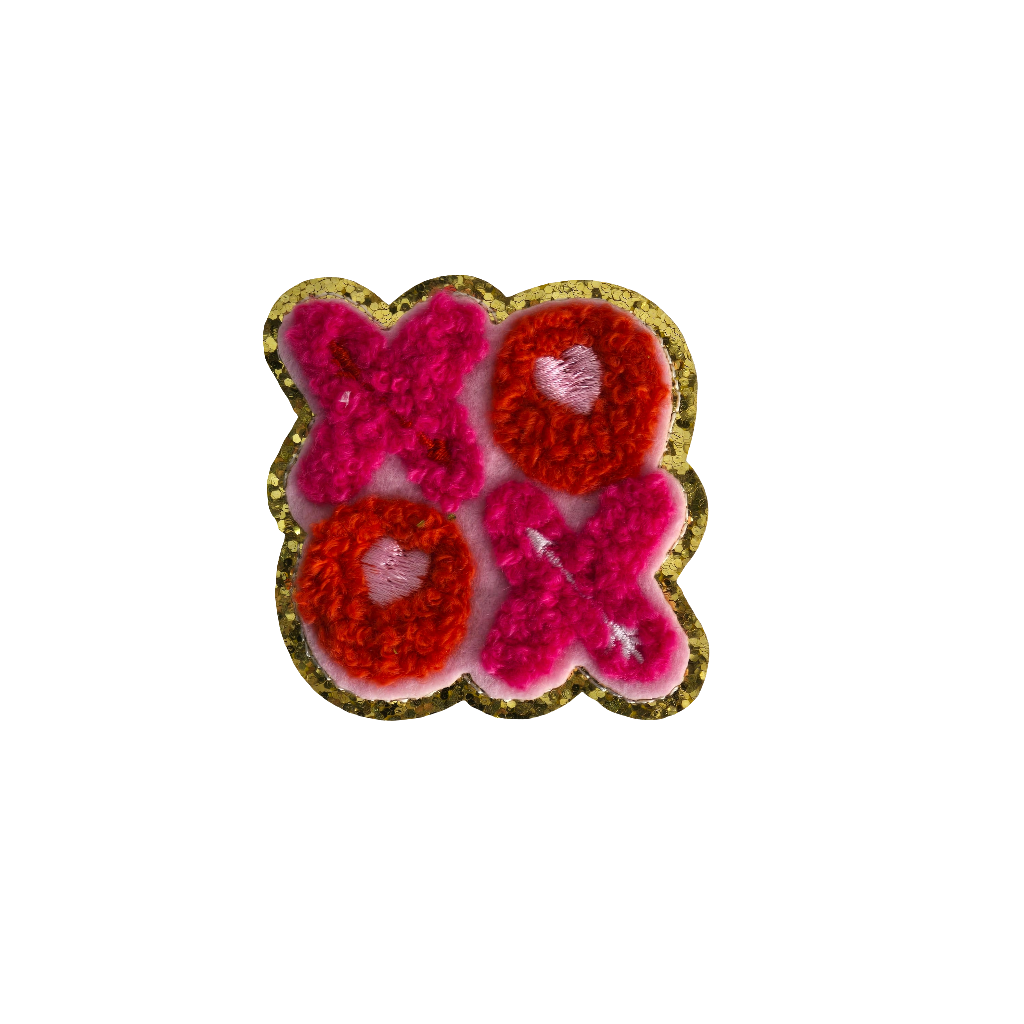 Chenille XOXO patch