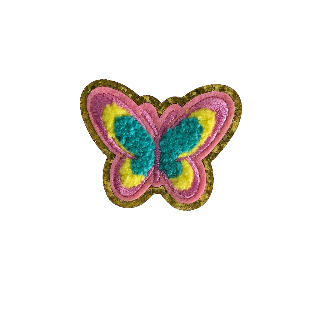 Chenille Buterfly Patch