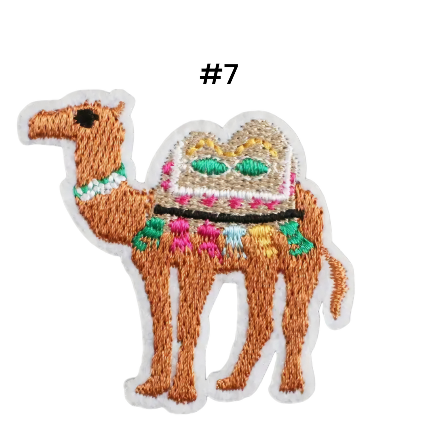 Llama Iron on parches