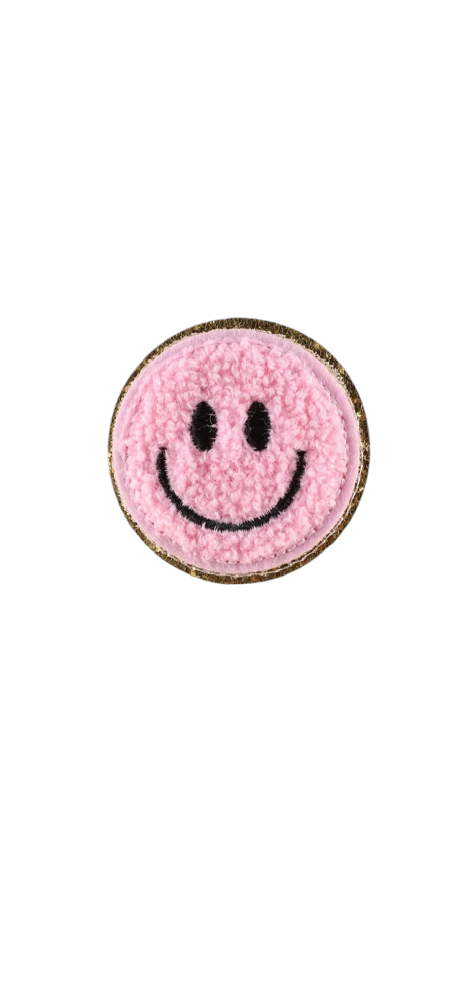 Chenille Smiley Face Motifs
