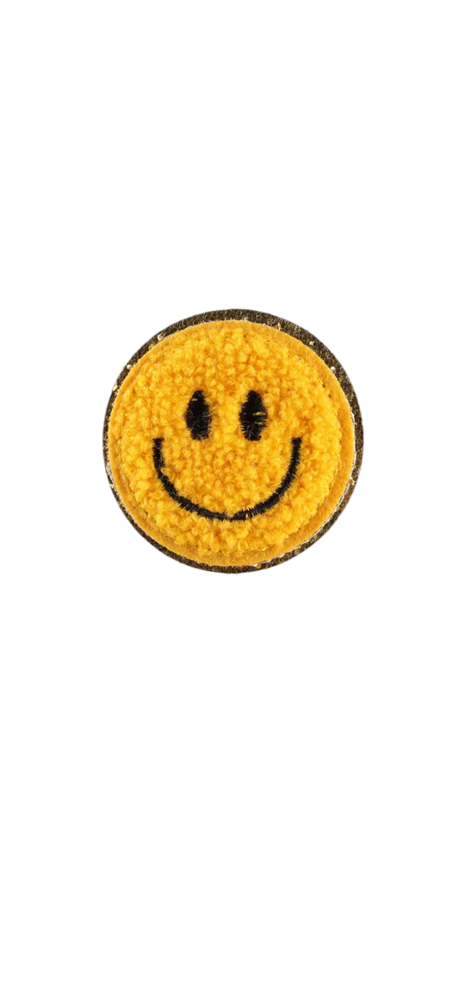 Chenille Smiley Face Motifs