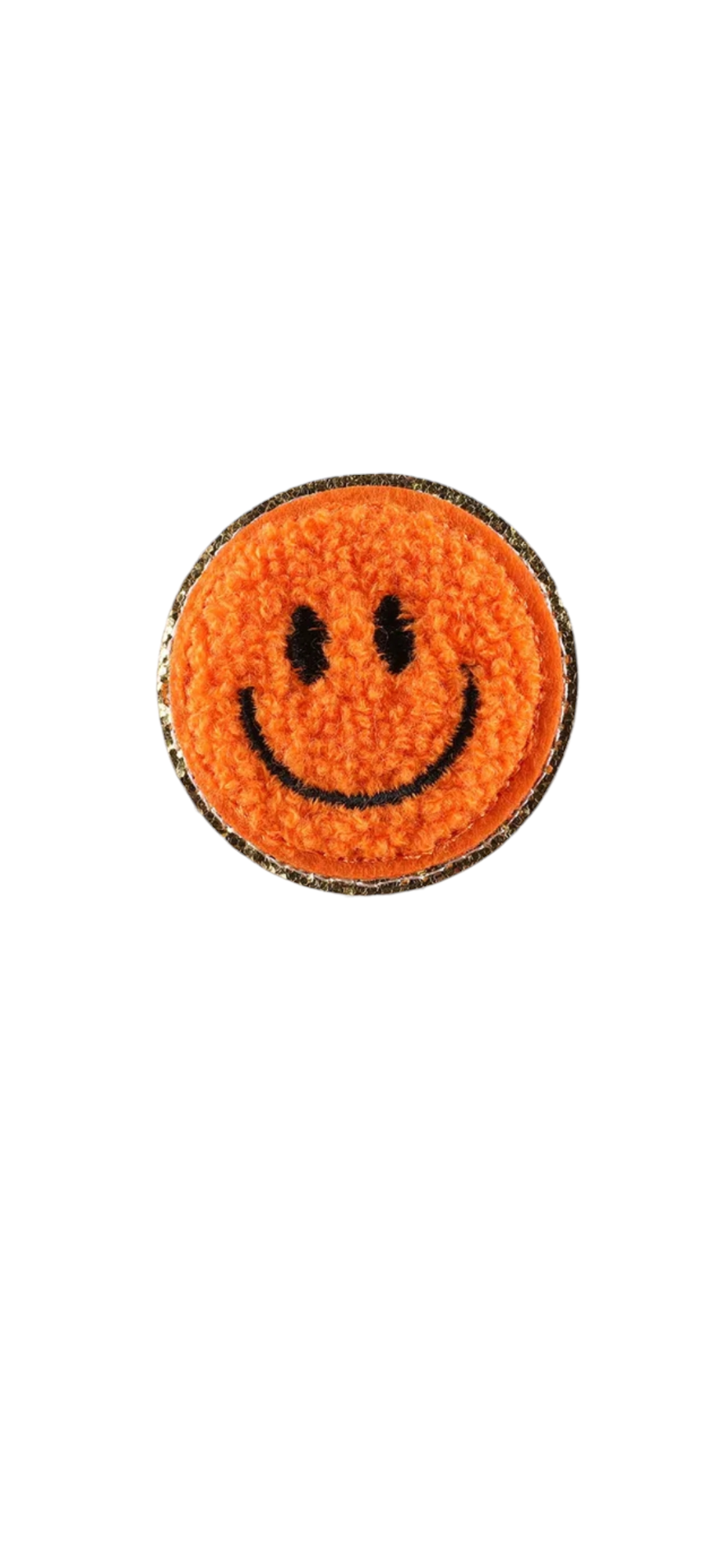 Chenille Smiley Face Motifs